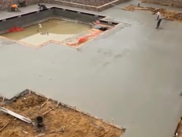 Silo Square site work